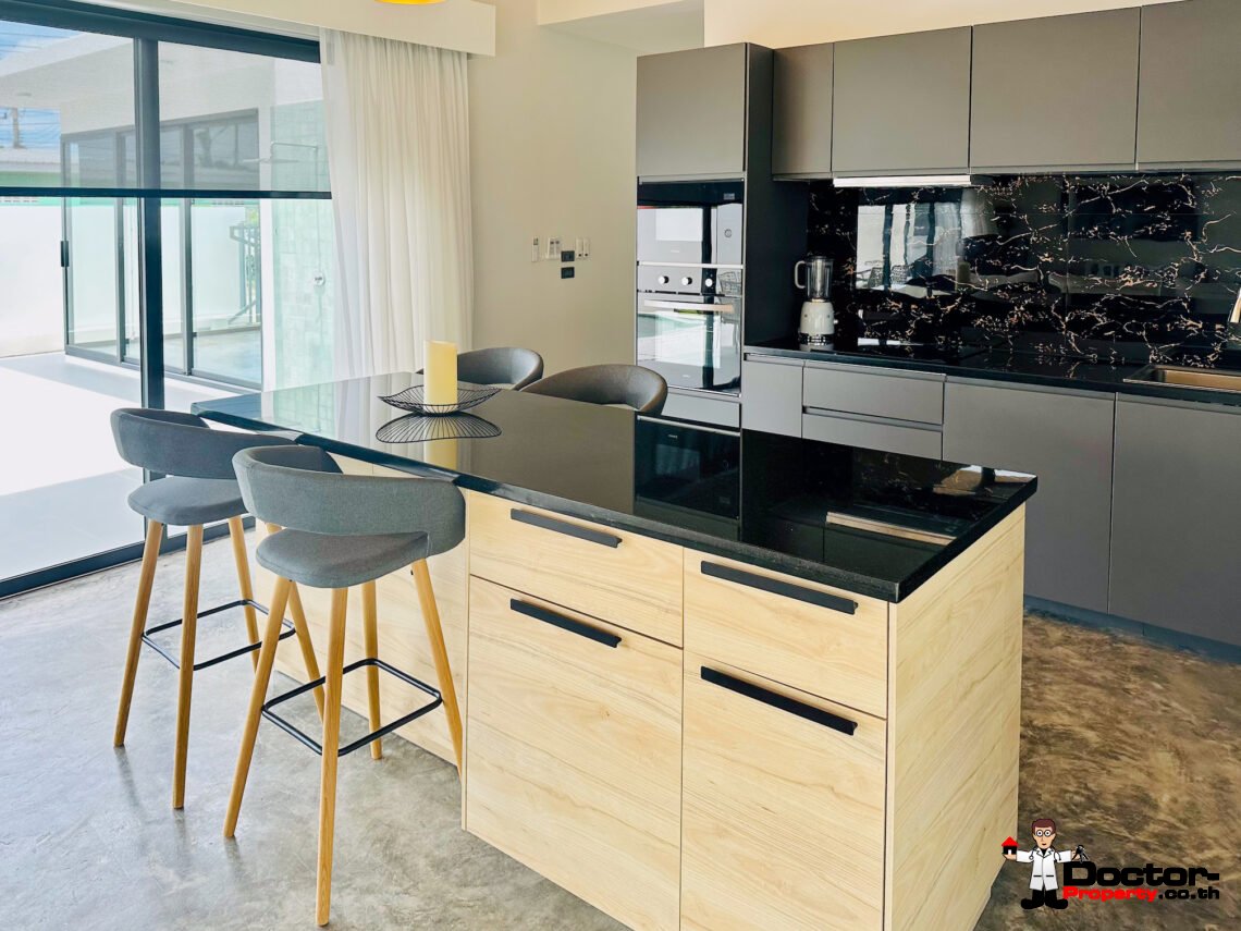 New 3 Bedroom Pool Villa –  Bang Rak, Koh Samui – For Sale